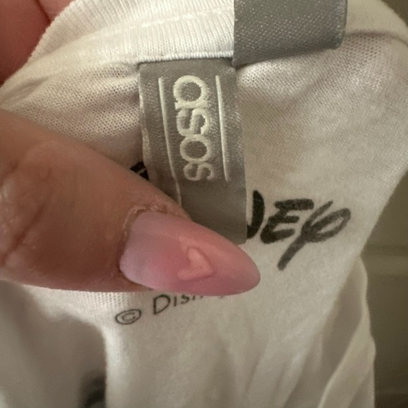 asos curve disney valentine t-shirt mickey and minnie mouse - Picture 4 of 6